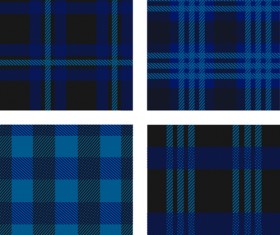Fabric plaid pattern vector material 10