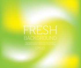 Fresh green background art vector 02