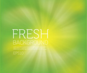 Fresh green background art vector 03