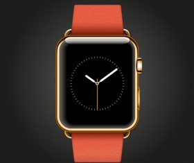 Modern smart watch template vector 06