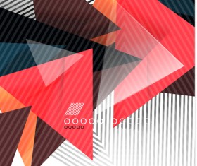 Paper layered modern background vector 03