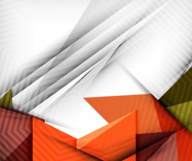 Paper layered modern background vector 05