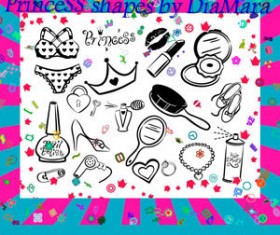 PrinceSS Photoshop Shapes