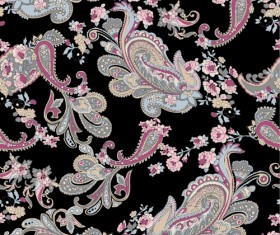 Seamless paisley patterns vintage design 01