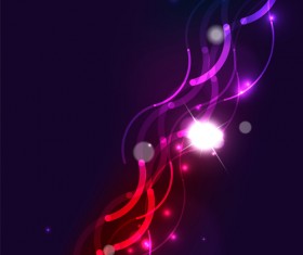 Shining Light dream background vector 02