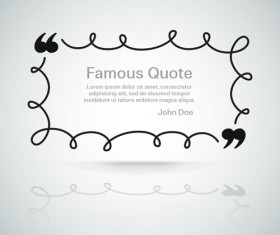 Text frames for quote vector 02