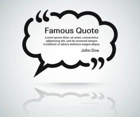 Text frames for quote vector 05