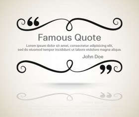 Text frames for quote vector 14