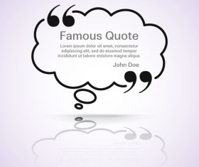 Text frames for quote vector 15