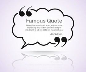 Text frames for quote vector 16
