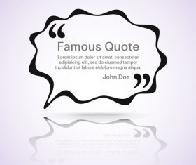 Text frames for quote vector 19