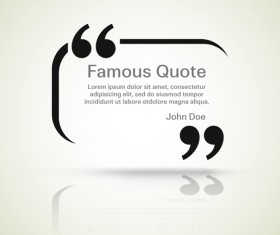 Text frames for quote vector 21