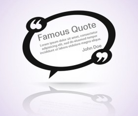 Text frames for quote vector 22