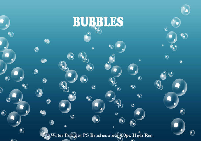 water bubble brushes photoshop free download