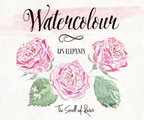 Watercolor roses Brushes