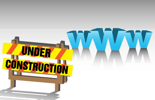 Website under construction vector material 03