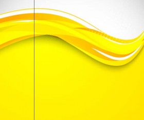 Yellow abstract background vectors 01