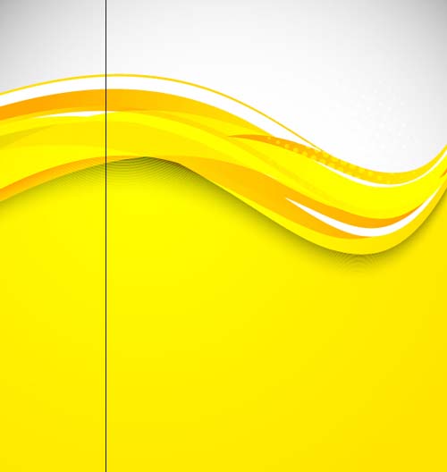 Yellow abstract background vectors 01 free download