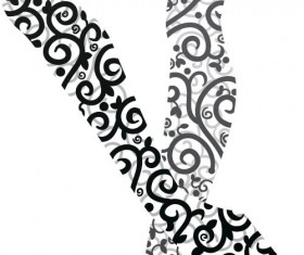 floral legs vector illustration 05