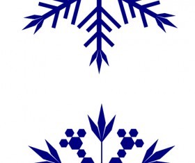 2 kind snowflake photoshop brushes