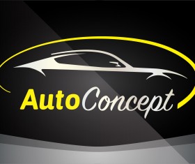 Auto company logos creative vector 09