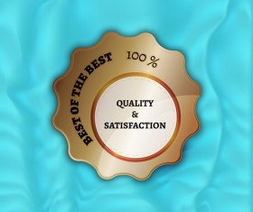 Best product badges vector material 09