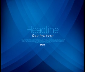 Blue abstract background vectors material