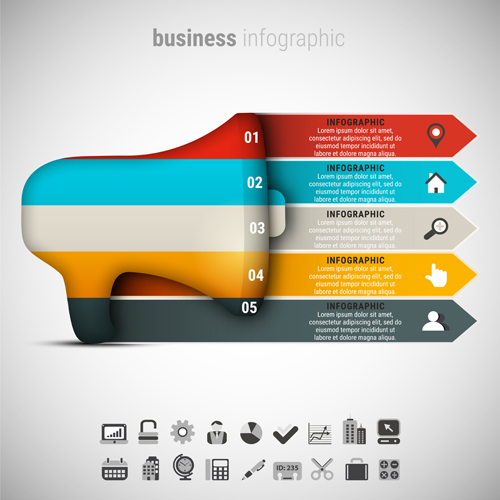 Business Infographic creative design 3897