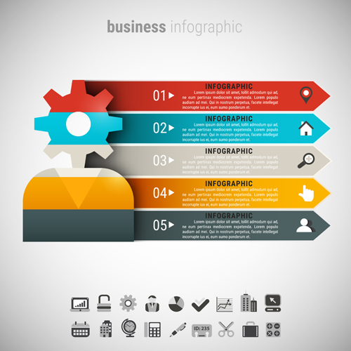 Business Infographic creative design 3902