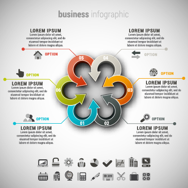 Business Infographic creative design 3911