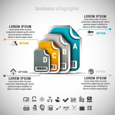 Business Infographic creative design 3915