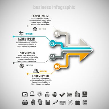 Business Infographic creative design 3922