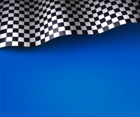 Colored background with checkered flag vectors 01