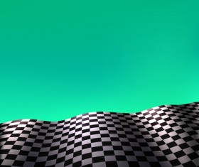 Colored background with checkered flag vectors 04