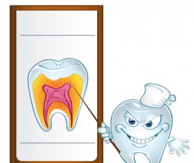 Dental health education vectors 01