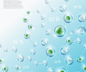 Eco Infographics with bubble vectors 10