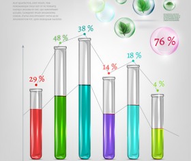Eco infographics elements vectors graphics 01