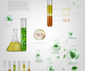 Eco infographics elements vectors graphics 11