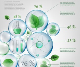 Eco infographics elements vectors graphics 15