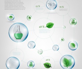 Eco infographics elements vectors graphics 19