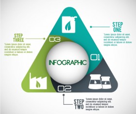 Ecology and energy infographic vector illustration 03