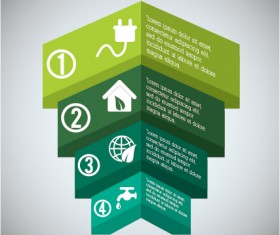 Ecology and energy infographic vector illustration 06