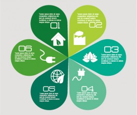 Ecology and energy infographic vector illustration 08