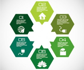 Ecology and energy infographic vector illustration 14