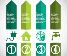 Ecology and energy infographic vector illustration 15