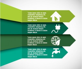 Ecology and energy infographic vector illustration 17
