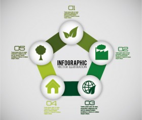 Ecology and energy infographic vector illustration 20