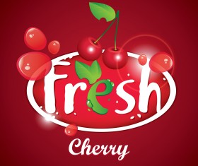 Fresh juice poster design vectors material 03