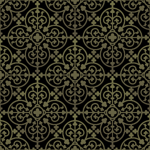 Gothic ornament pattern seamless vector 03