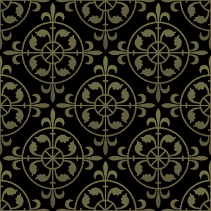 Gothic ornament pattern seamless vector 04